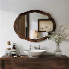 Scáthán seomra folctha nua -aimseartha